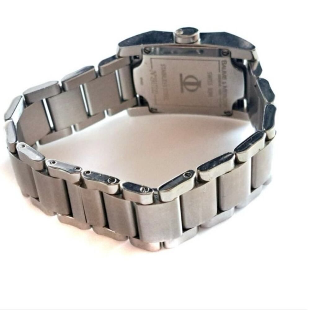 Baume & Mercier Hampton Stainless Watch Pink Dial - Picture 4 of 9